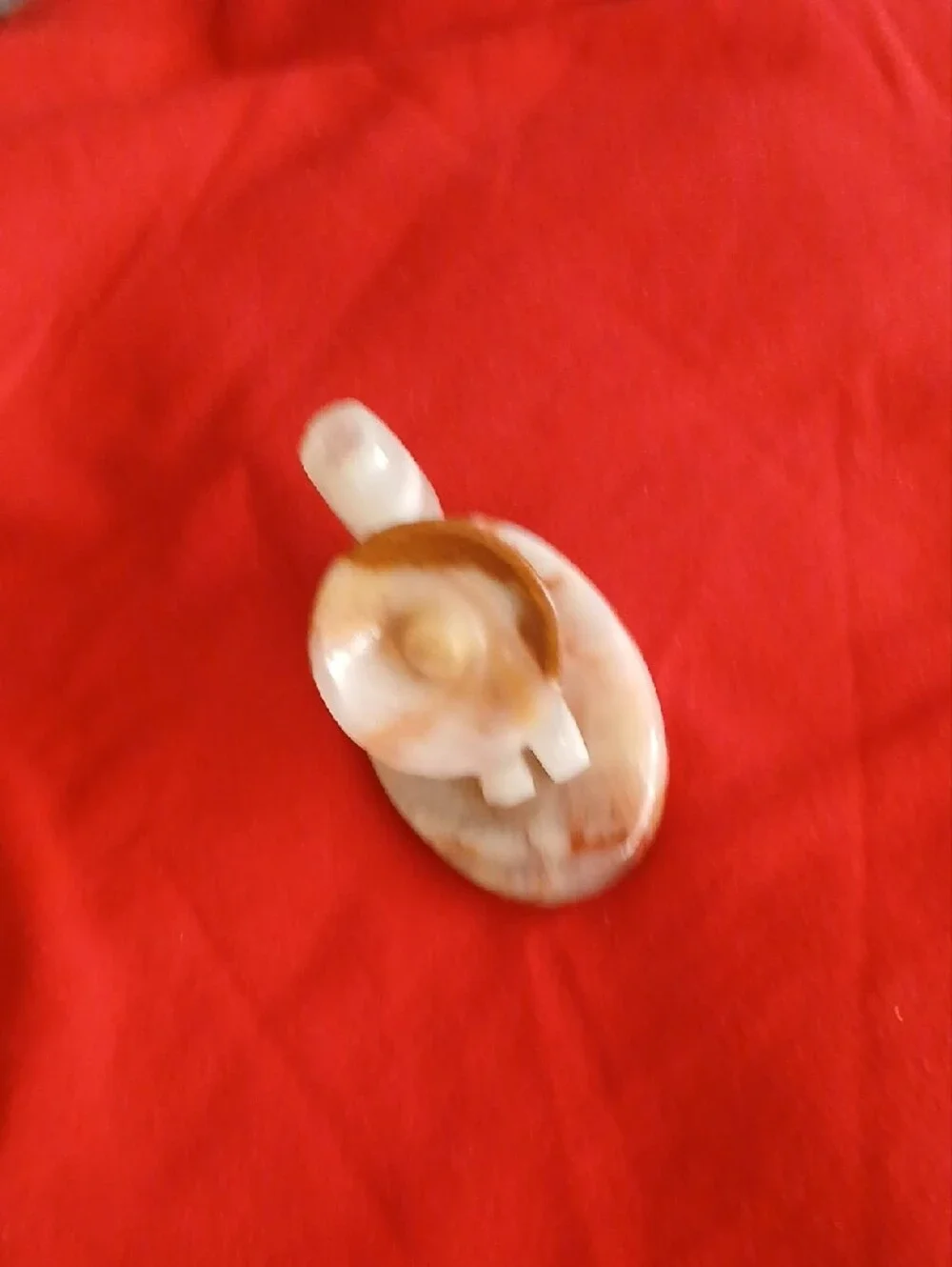 Hand-Carved Onyx Camel Figurine in Cream and Brown